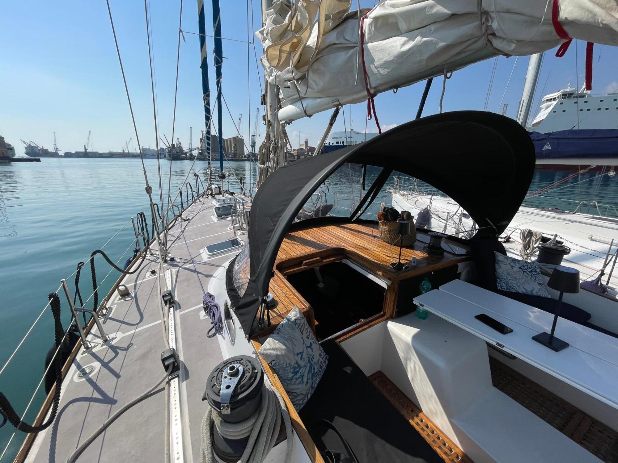 קטאניה Sailboat B&B On Board מראה חיצוני תמונה