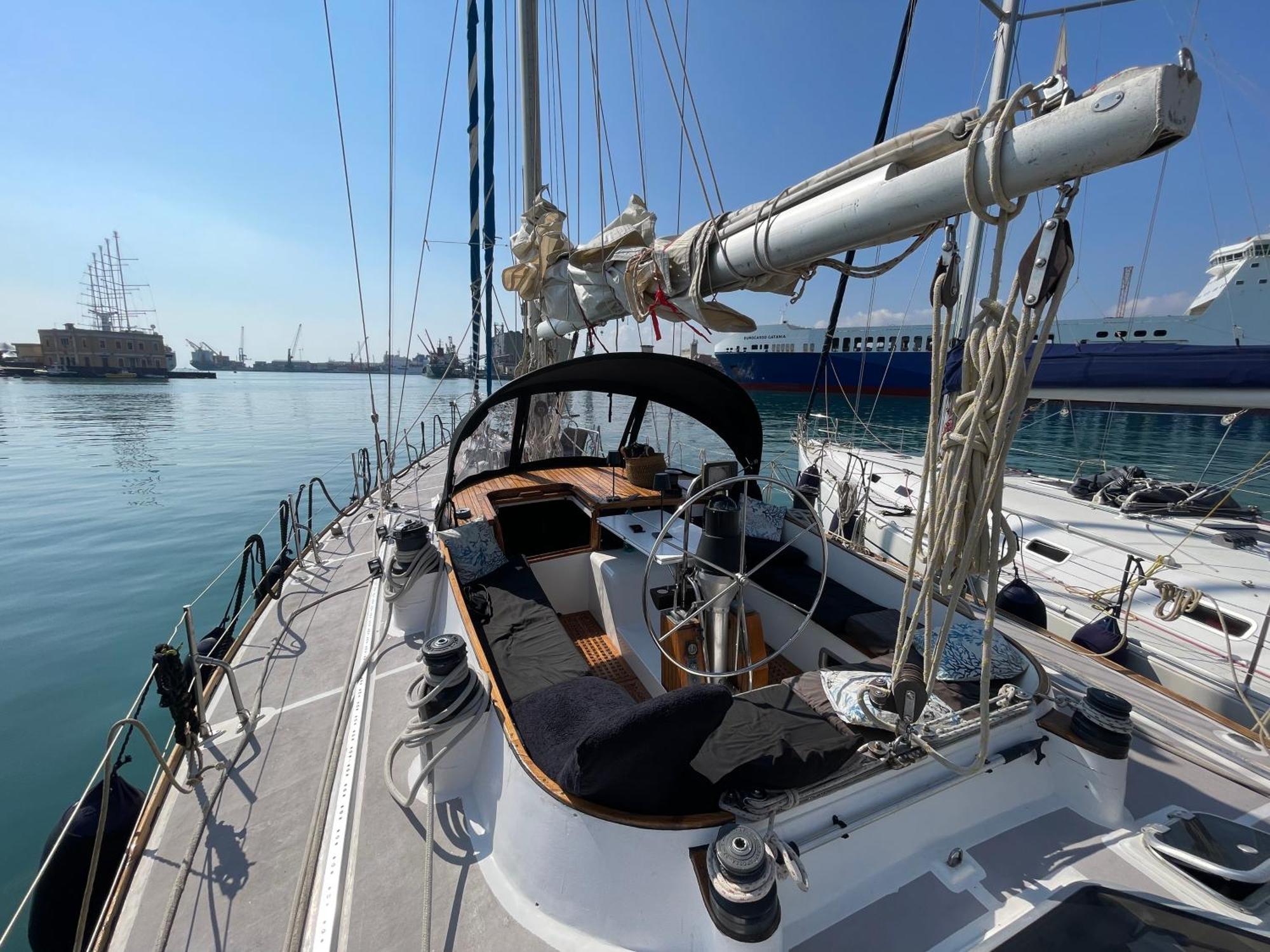 קטאניה Sailboat B&B On Board מראה חיצוני תמונה
