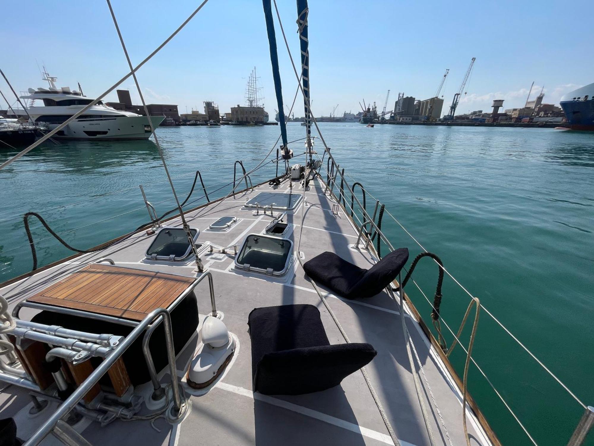 קטאניה Sailboat B&B On Board מראה חיצוני תמונה